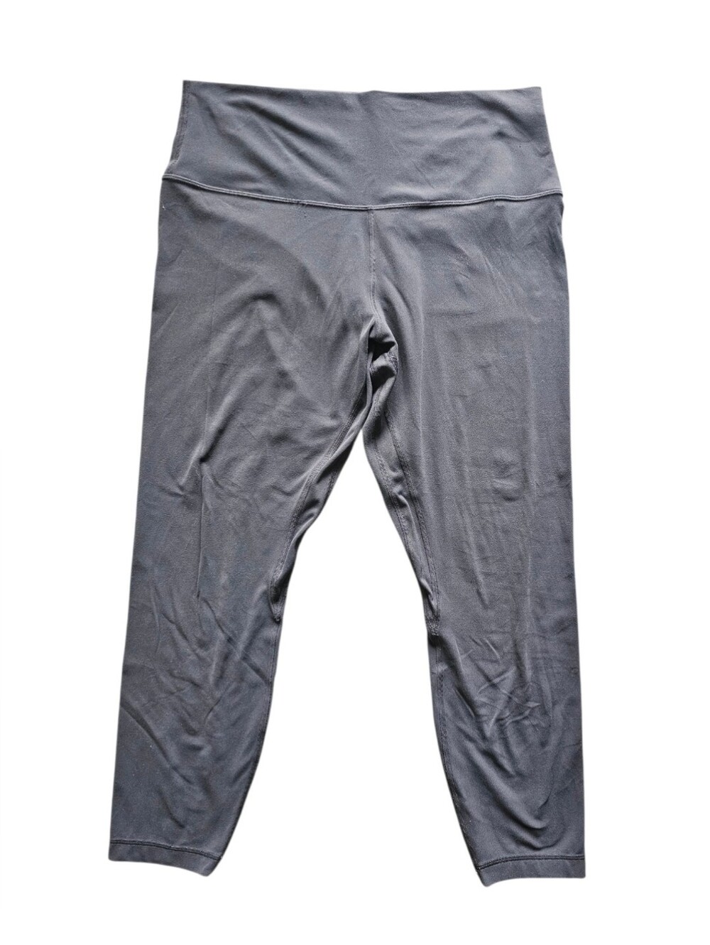 Lululemon Charcoal Grey Cropped Leggings
